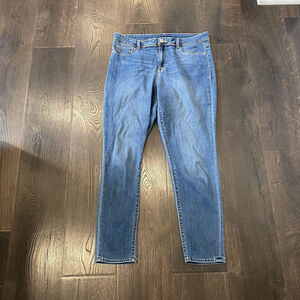 Luxe Nygard 360 4 Way Stretch Jeggings Pull on Size 14-16 Denim Jeans